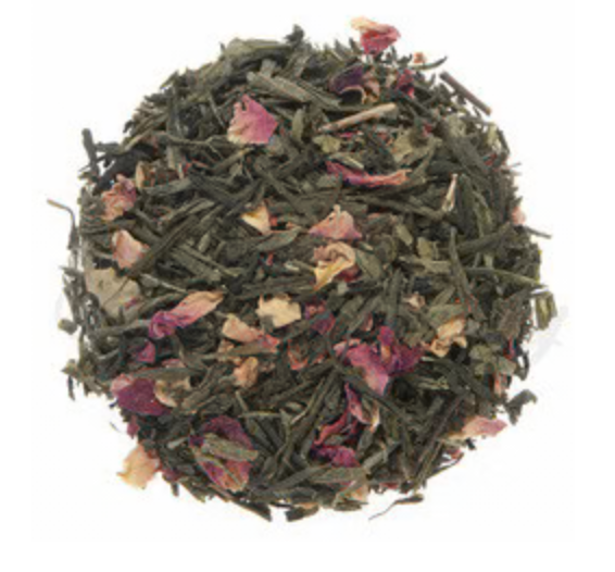 Organic Cherry Rose Green Tea
