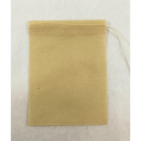 Unbleached paper tea bags
